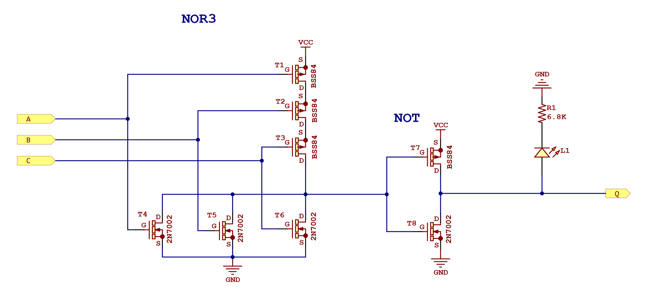 OR3 gate schematic