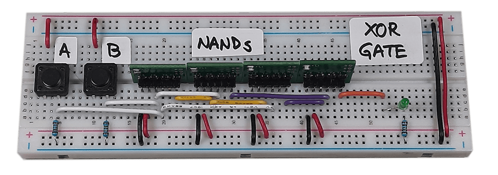 XOR gate diagram